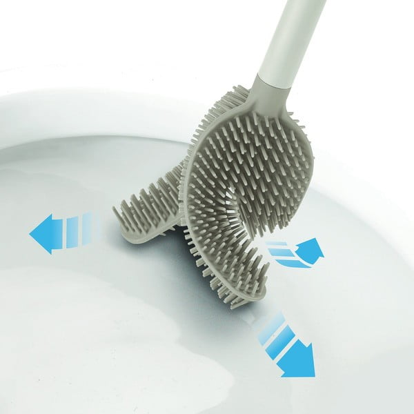 Béžová WC kefa Flex360 – Joseph Joseph-image-4