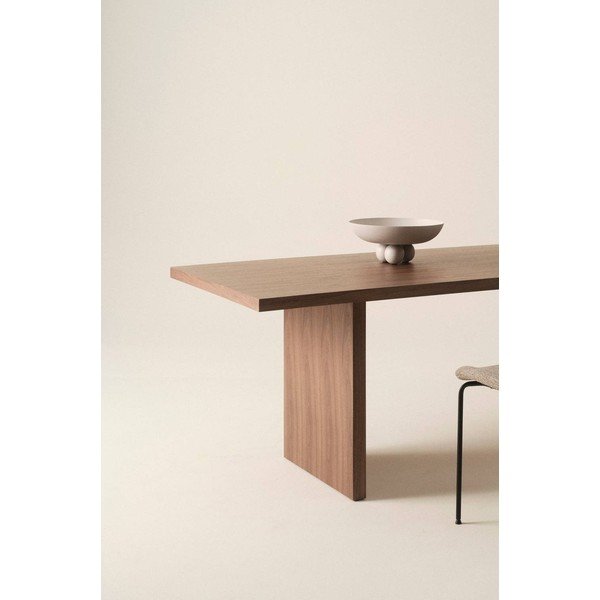 Jedálenský stôl v dekore orecha 90x210 cm Aspelund – Jotex-image-2
