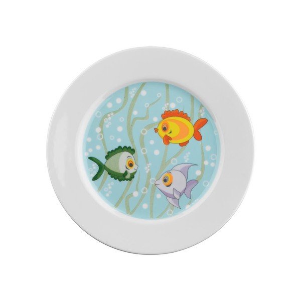 5-dielna detská porcelánová jedálenská súprava Kütahya Porselen Sea World-image-4