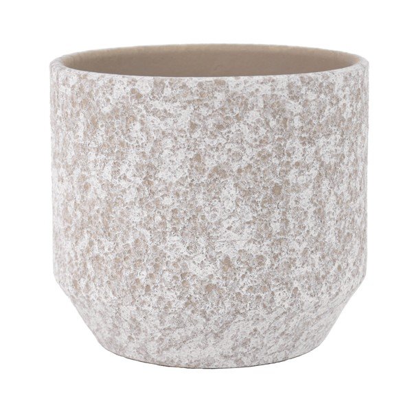 Keramický ručne vyrobený obal na kvetináč ø 18 cm Almada – Ego Dekor