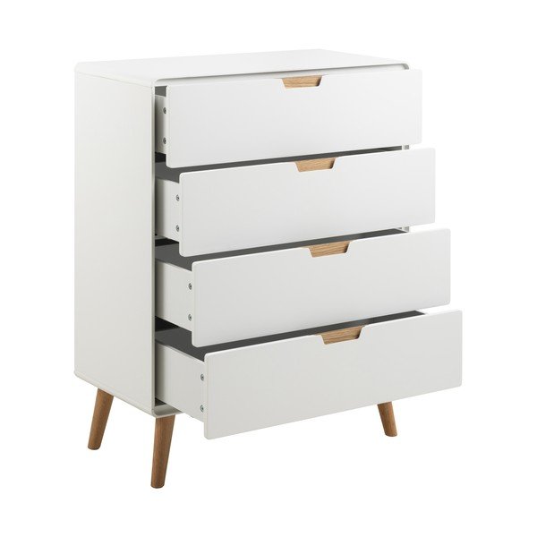 Biela komoda 80x100x40 cm Lowell – Actona-image-3