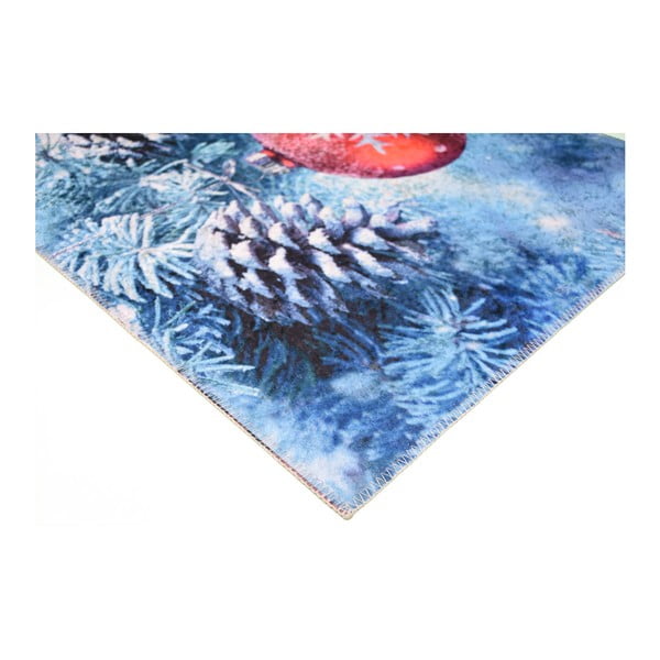 Modrý koberec Vitaus Decorations, 80 × 120 cm-image-2