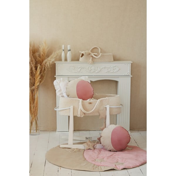 Ružová detská hracia podložka Dream Half Moon Bay - Moi Mili-image-3