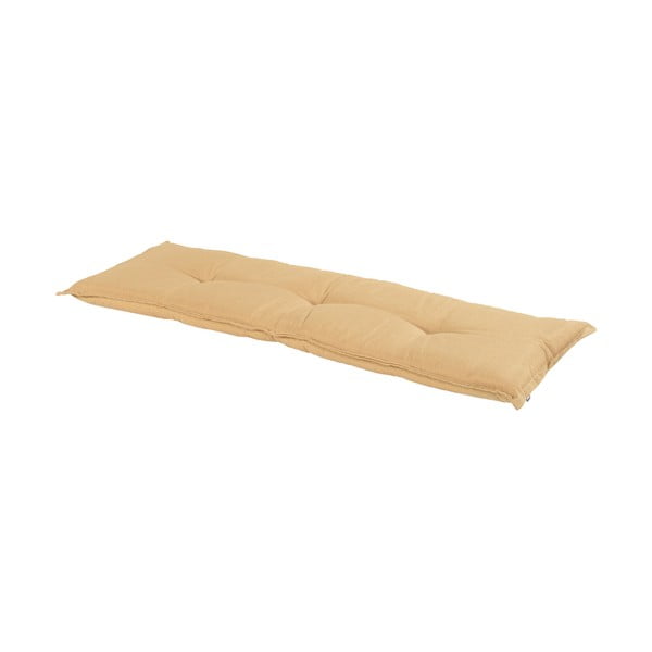 Žltý záhradný sedák na lavicu 50x150 cm Cuba – Hartman