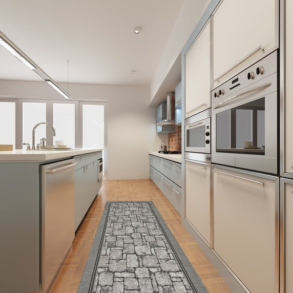 Sivý behúň Floorita Wall, 55 x 240 cm-image-2