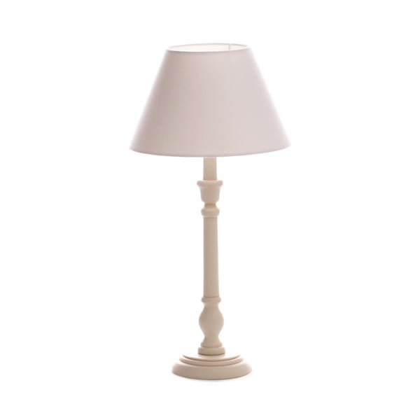 Stolná lampa Laura White/Old Cream, 51 cm