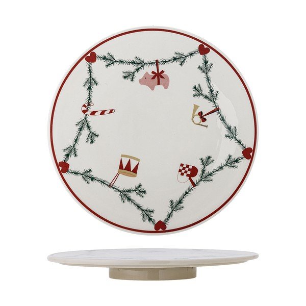 Kameninová tácka s vianočným motívom ø 35 cm Yule – Bloomingville-image-3