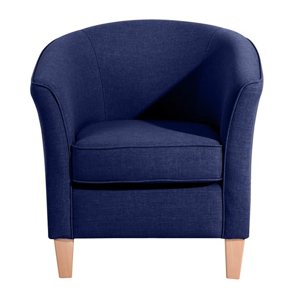 Tmavomodré kreslo Max Winzer Livia Dark Blue-image-2