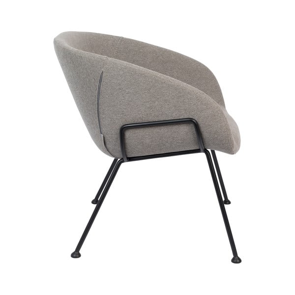 Sivé kreslo Zuiver Feston-image-3