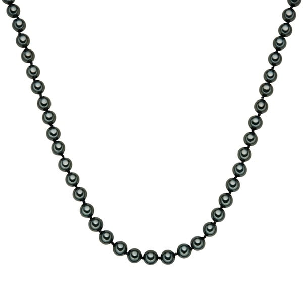 Perlový náhrdelník Muschel, zelené perly 8 mm, dĺžka 50 cm