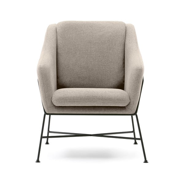 Béžové kreslo Brida – Kave Home-image-2