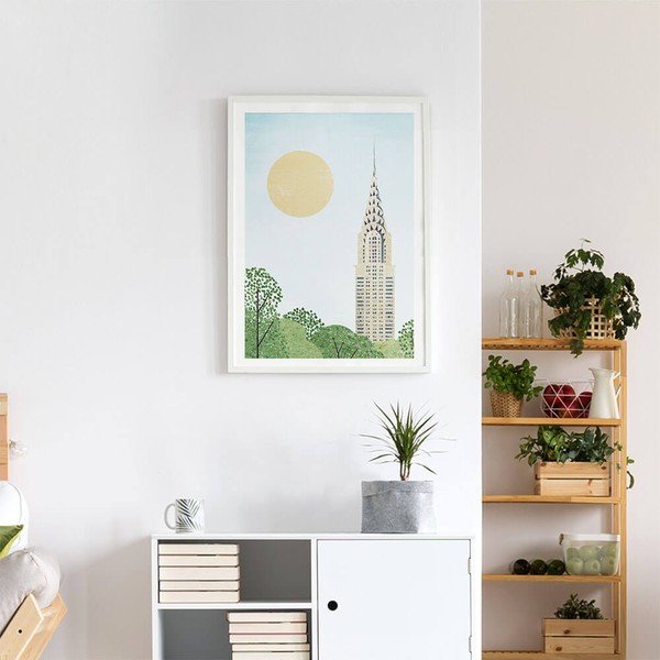 Plagát 30x40 cm Chrysler Building - Travelposter-image-3