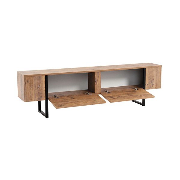 TV stolík v dekore borovice v prírodnej farbe 180x50x29,5 cm Serenity – Kalune Design-image-3