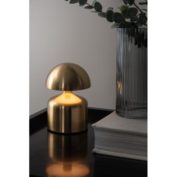 LED stolová lampa v zlatej farbe (výška 15 cm) Impetu – Leitmotiv-image-1