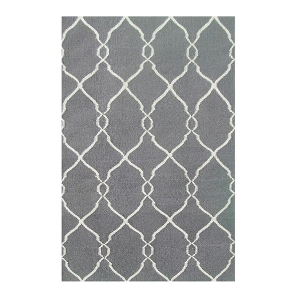 Ručne tkaný koberec Kilim JP 11181 Grey, 90x160 cm