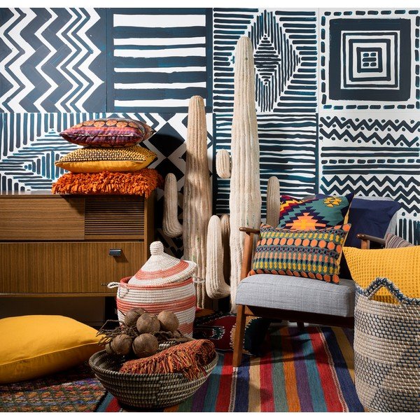 Vankúš Dutch Décor Jawa, 70x70 cm, horčicový-image-3