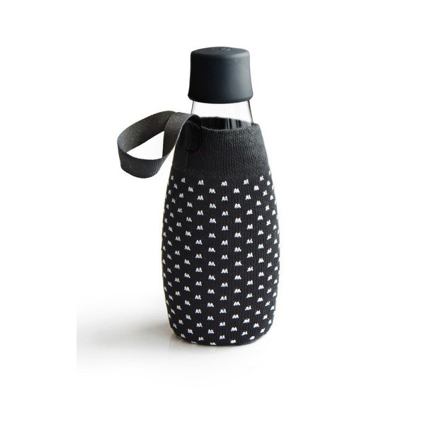 Obal na sklenenú fľašu ReTap s bodkami, 500 ml