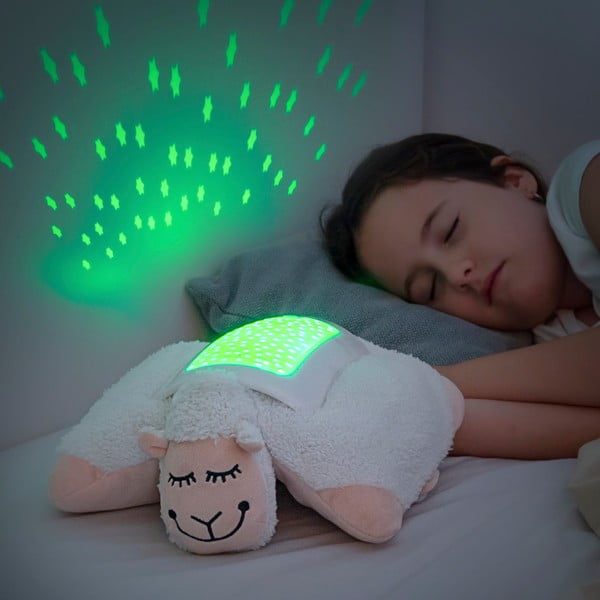 Detský plyšový LED projektor InnovaGoods Projector Sheep