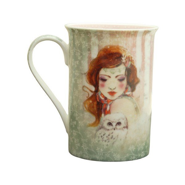 Porcelánový hrnček Santoro London Willow Mademoiselle Snow-image-2