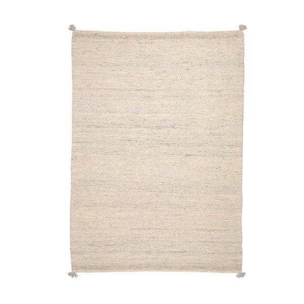 Krémový koberec s prímesou vlny 160x230 cm Carime – Kave Home