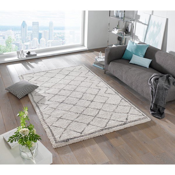 Krémovobiely koberec Mint Rugs Loft, 120 x 170 cm-image-4