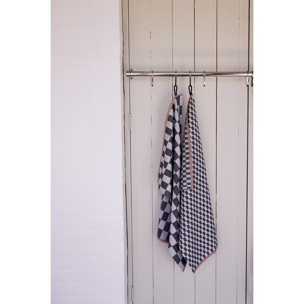 Nerezový nástenný vešiak v matne striebornej farbe 70 cm Hang-It – Mette Ditmer Denmark-image-4
