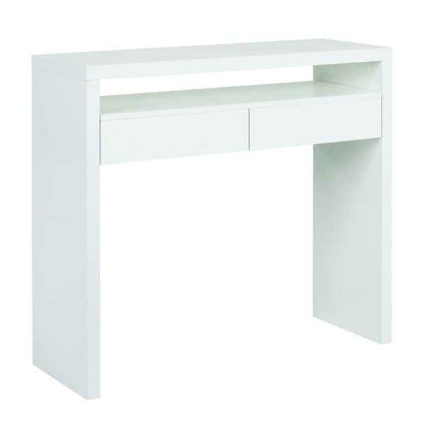 Pracovný stôl s výsuvnou doskou Console Mel-image-2