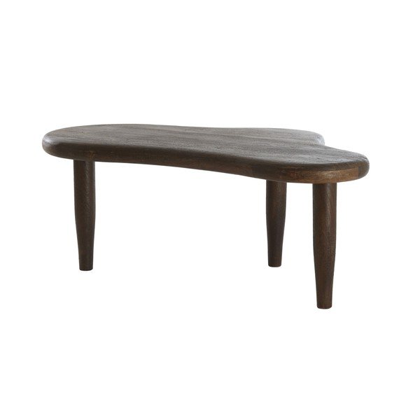 Konferenčný stolík z mangového dreva v tmavo prírodnej farbe 64x102 cm Canzo – Light & Living