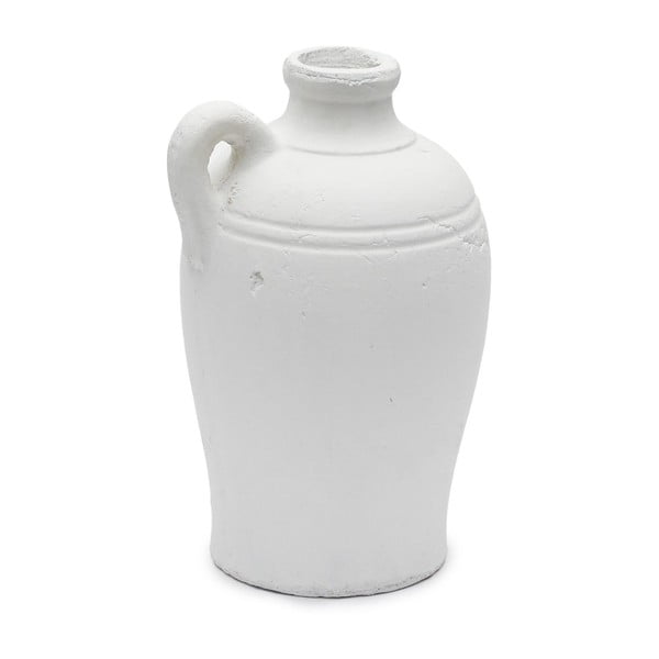 Biela terakotová váza Palafrugell – Kave Home