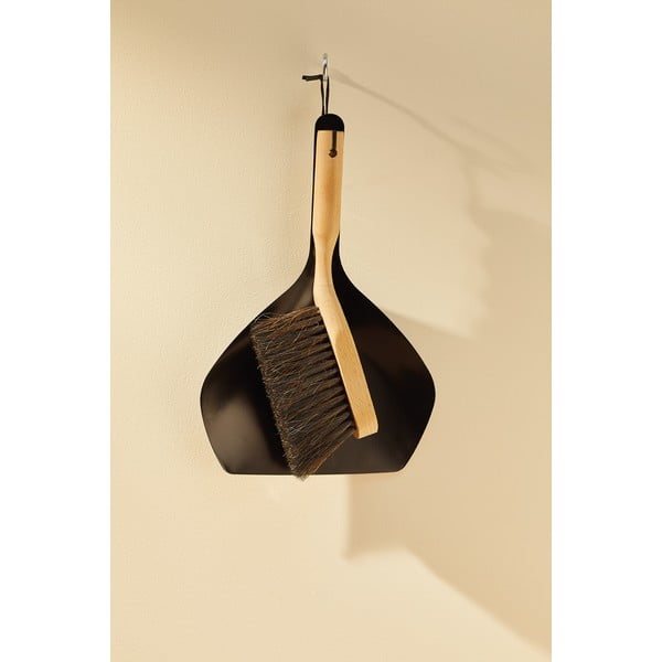 Súprava metly a lopatky z bukového dreva Kitchen Craft Natural Elements-image-4