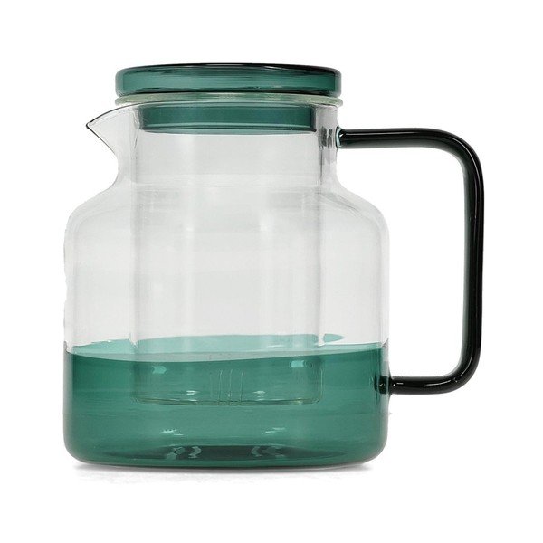 Zelená sklenená kanvica na čaj 950 ml Liv – ONA