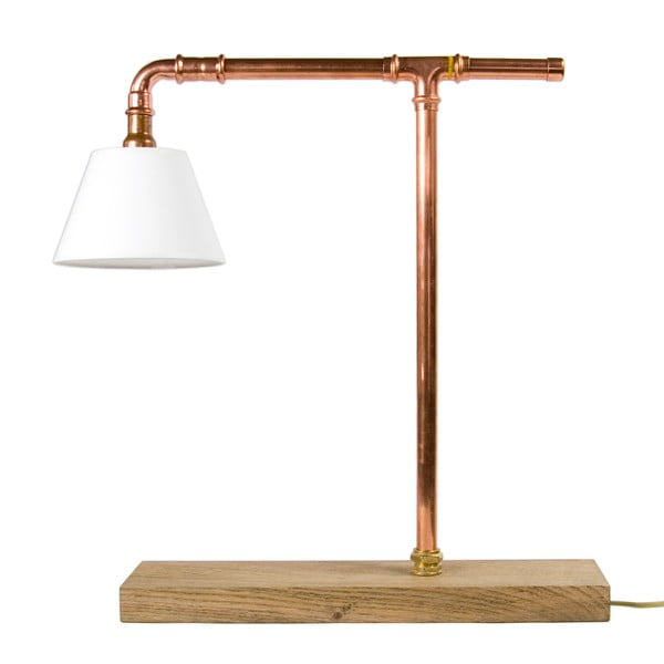 Medená stolová lampa Copper