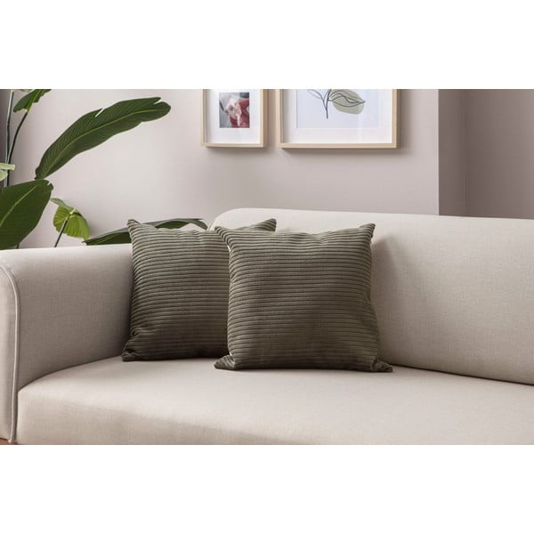 Menčestrové obliečky na vankúše v súprave 2 ks 43x43 cm – Mioli Decor-image-4