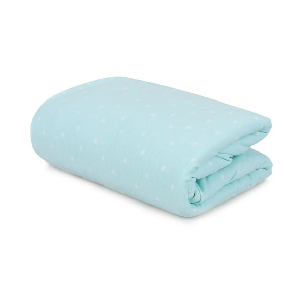 Tyrkysovomodrá bavlnená detská deka 100x80 cm Sunny - Mijolnir-image-2