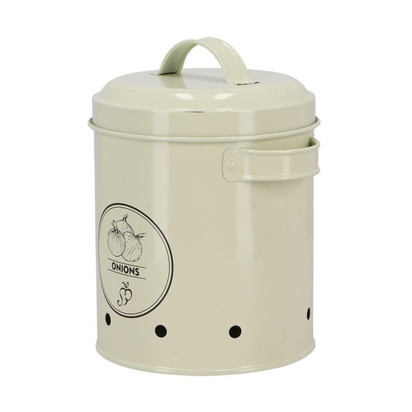 Oceľová dóza na cibuľu a cesnak – Esschert Design-image-3