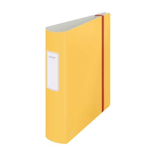 Žltý pákový zaraďovač Leitz Cosy, A4