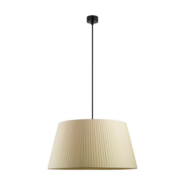 Béžové závesné svietidlo Sotto Luce Kami, ⌀ 34 cm