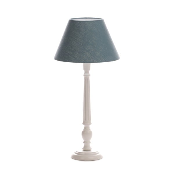 Stolná lampa Town Light Blue/Washed White, 53 cm