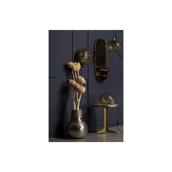 Béžová stolová lampa so skleneným tienidlom (výška 20 cm) Soap – BePureHome-image-2