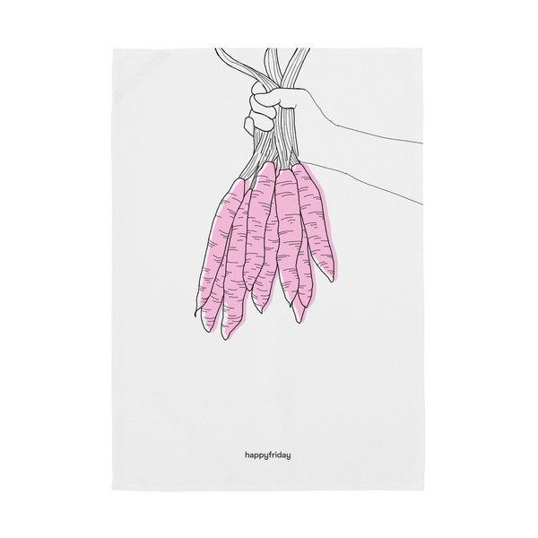 Bavlnené utierky v súprave 2 ks 50x70 cm Carrots – Happy Friday-image-2