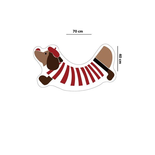 Kúpeľňová predložka 40x70 cm Dogroll – Foutastic-image-2