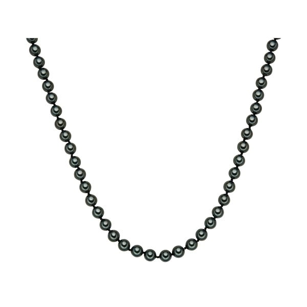Perlový náhrdelník Muschel, zelené perly 8 mm, dĺžka 45 cm