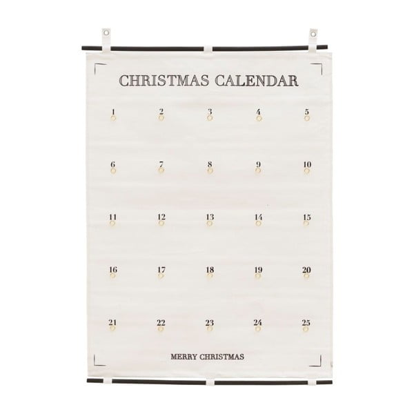 Nástenný adventný kalendár House Doctor Christmas