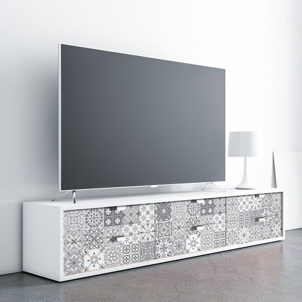 Sada 60 samolepiek na nábytok Ambiance Tiles Stickers For Furniture Virginio, 15 × 15 cm-image-3