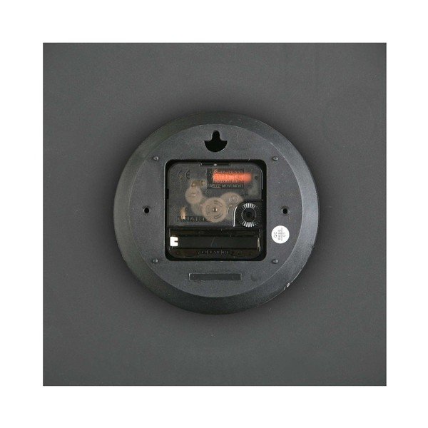 Čierne nástenné hodiny Versa In Time, ⌀ 32,7 cm-image-2
