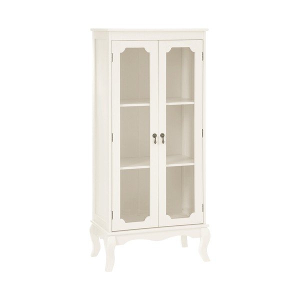 Biela vitrína 58x131x32 cm Marcella – Premier Housewares