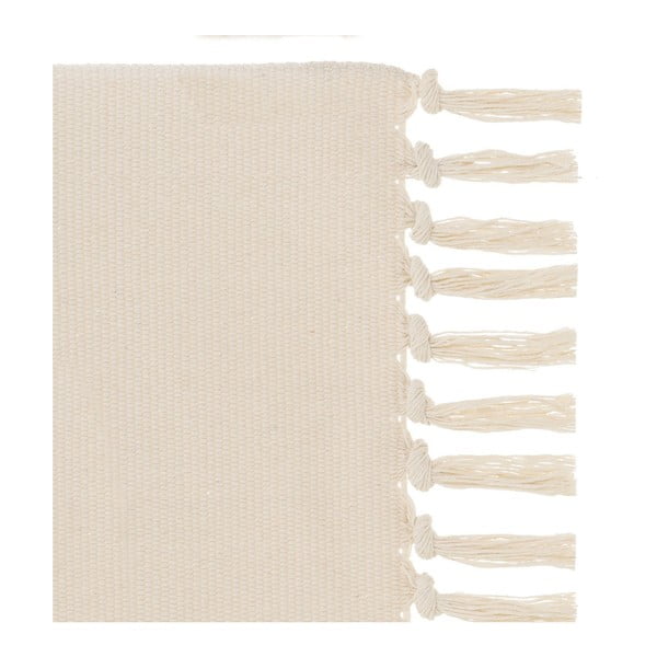 Krémovobiely koberec 50x80 cm – Casa Selección-image-1