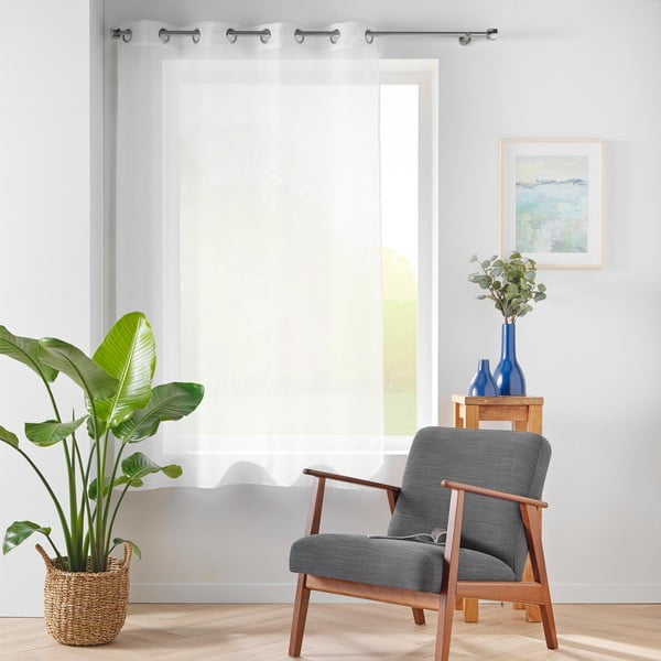 Biela voálová záclona 140x180 cm Lissea – douceur d'intérieur-image-2