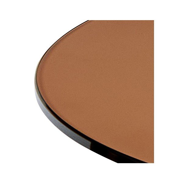 Hnedý oceľový okrúhly konferenčný stolík ø 45 cm Dunsley – Actona-image-1