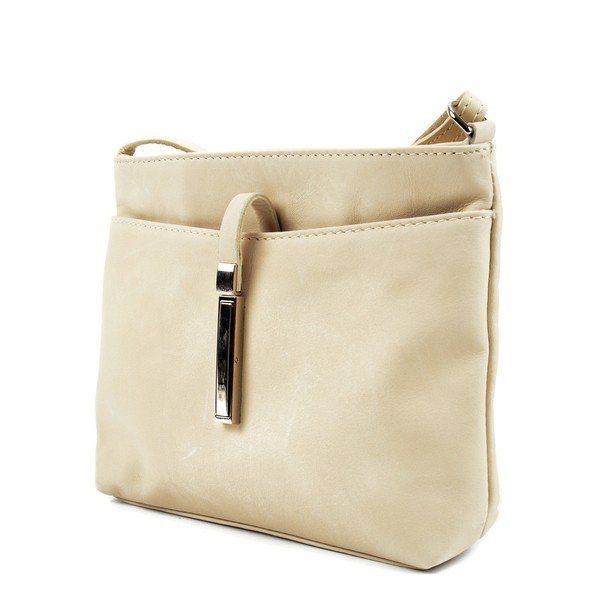 Kožená kabelka Roberta M. 241 Beige-image-2
